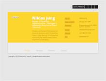 Tablet Screenshot of niklasjung.com